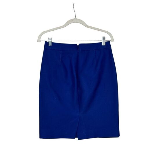 J Crew Royal Blue # 2 Pencil Skirt | Size 2 - Picture 4 of 6